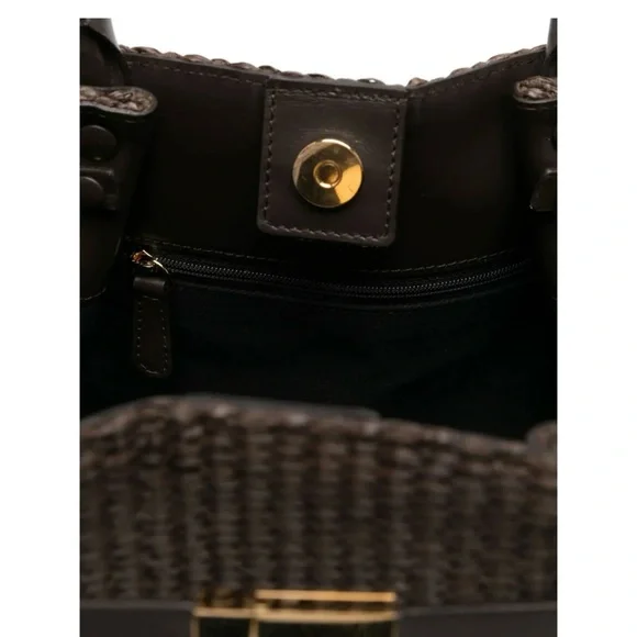 DeMellier Raffia shoulder bag  (Brand New) - Picture 4 of 11